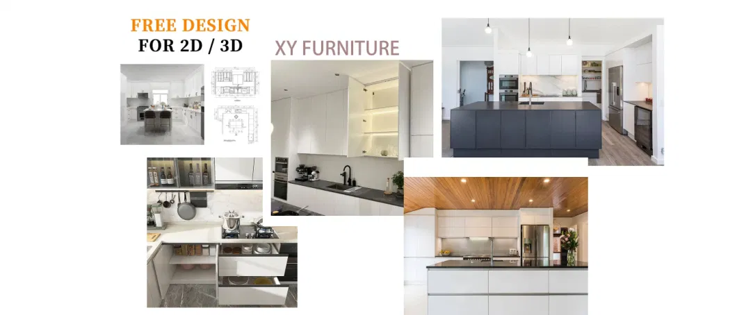 High Quality Custom Multifunctional Kitchen Cabinet New Style Factory Latest Design Modern