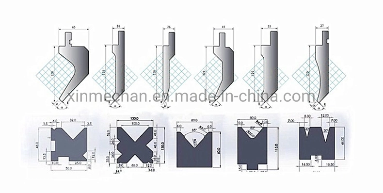 Press Brake Hemming Dies for Bending Machine Tooling Bottom Mold