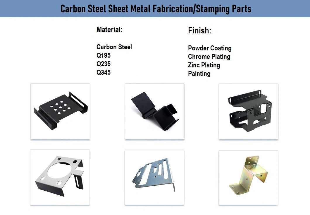 Custom China Factory Wholesale Carbon Steel Stainless Steel Sheet Metal Stamping Parts