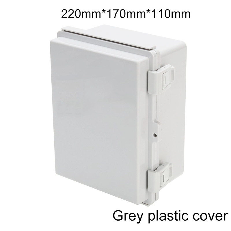 Outdoor Waterproof Distribution Box 290*190*140mm ABS Material Grey Enclosures for Electrical Equipment