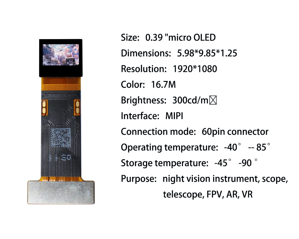 Manufacturers Sell 0.39 Inch 2K LCD Industrial Control Panel Solutions