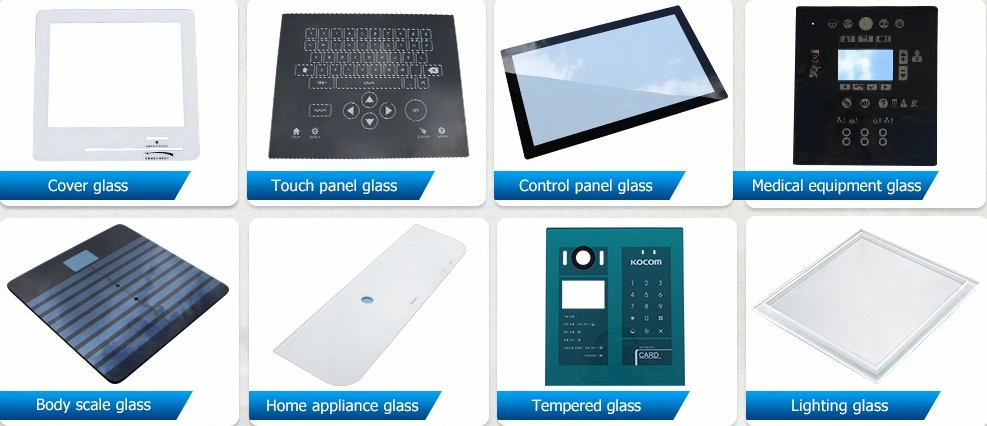 High Transmittance Ar, AG Glass Tempered Touch Control Electrical Cover Panel