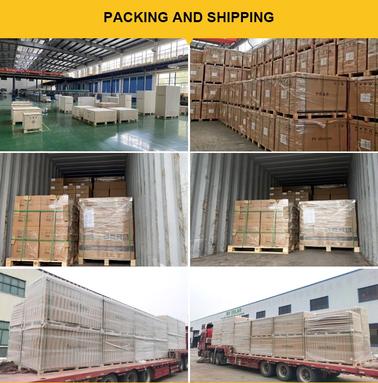 Carton/Pallet Packing Br 420W to 670W Price Mono Solar Panel