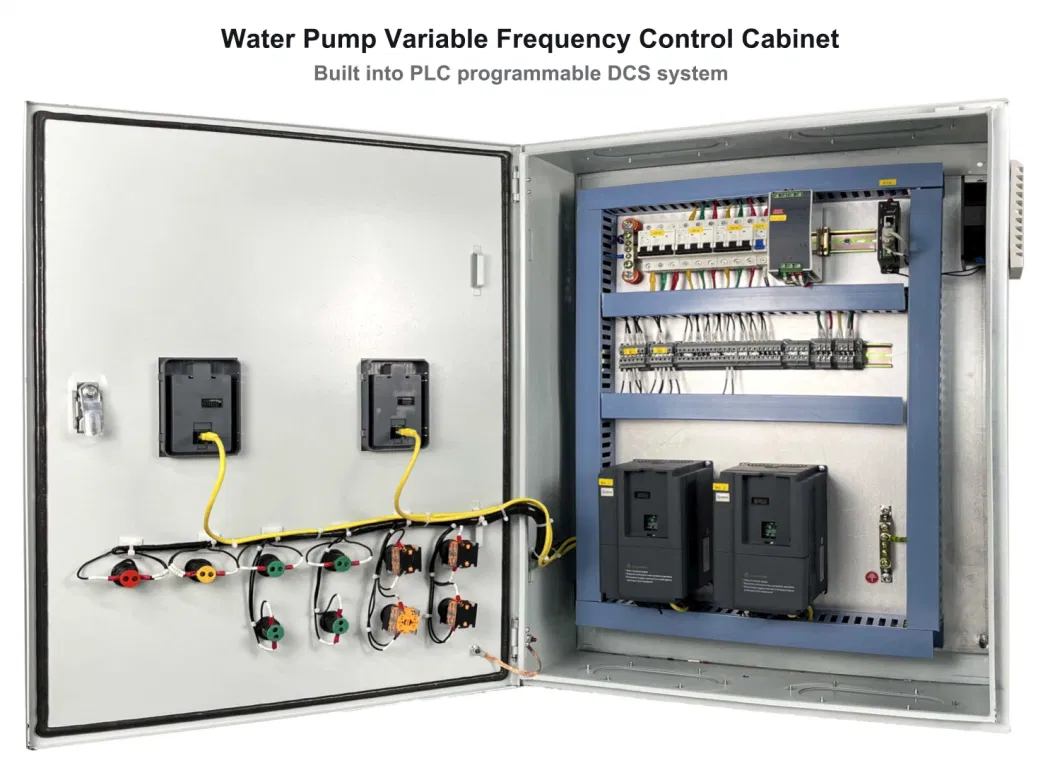 PLC Control Cabinet Electric Motor Control Panel 440V Low Voltage Electrical Motor Control Cabinet