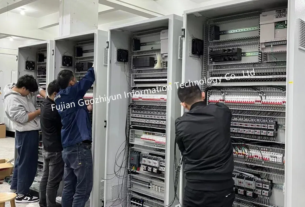 PLC Control Cabinet Logic Program Electrical Panel Board Switch