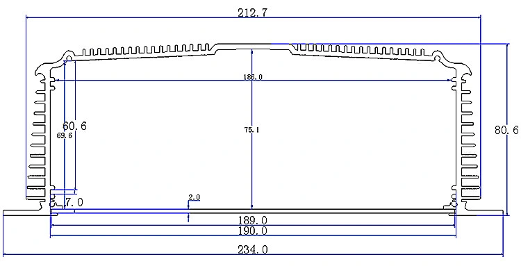 PCB High Quality Extruded Aluminum Housing