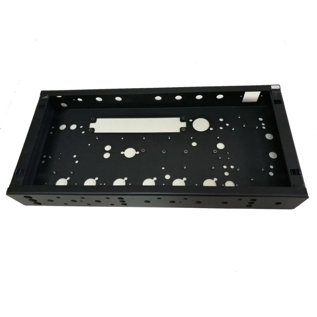 Aluminum Profile Electrical Enclosure with Metal Chassis Custom End Panels