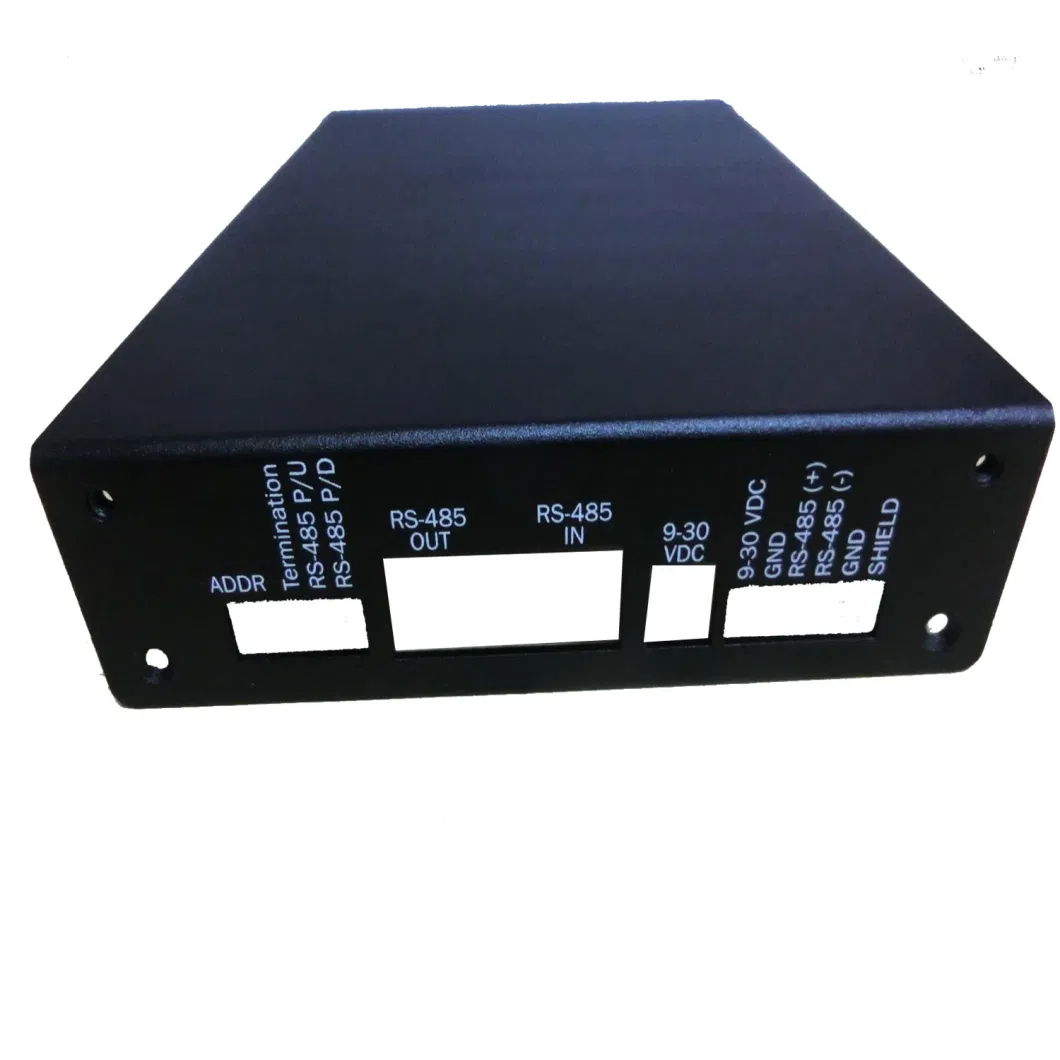 Aluminum Profile Electrical Enclosure with Metal Chassis Custom End Panels