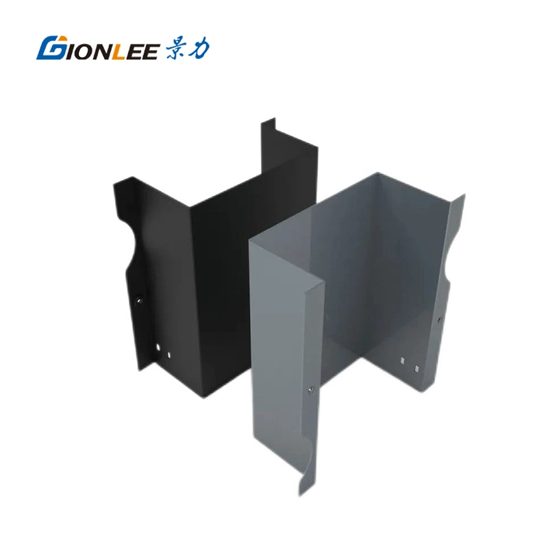 Factory Custom Metal Electrical Enclosure Cable Cubby Black Metal Wall Mount for Monitor