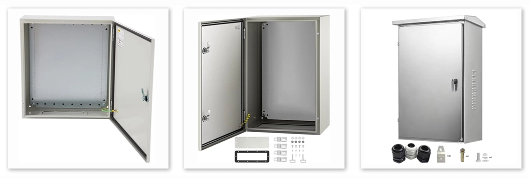 Custom Waterproof Breaker Control Aluminum Metal Meter Switch Panel Box Electrical