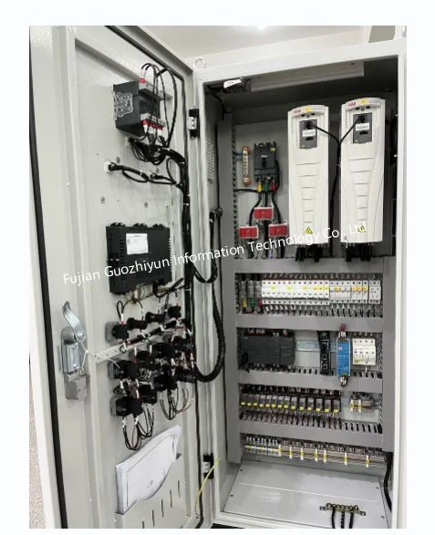 93kw Fan Water Pump VFD Siemens PLC Program Distribution Cabinet Control Panel