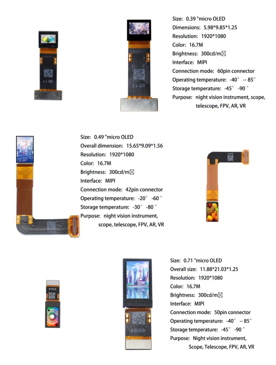 Manufacturers Sell 0.39 Inch 2K LCD Industrial Control Panel Solutions