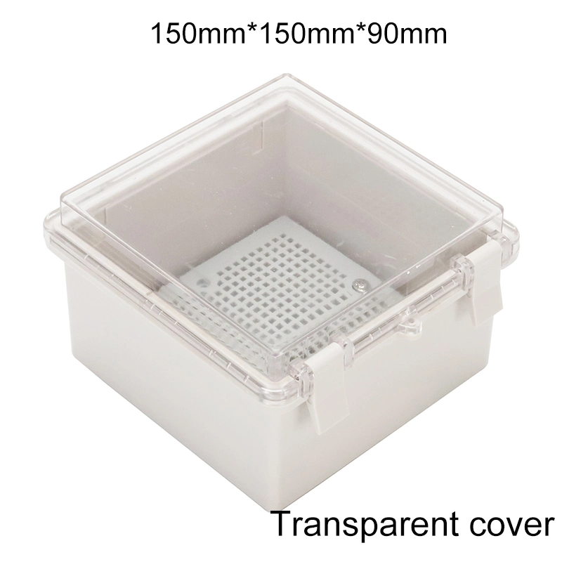 Outdoor Waterproof Distribution Box 290*190*140mm ABS Material Grey Enclosures for Electrical Equipment