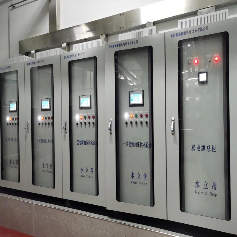 PLC-Based Electric Control Panel with S1 VFD for Constant Pressure Systems