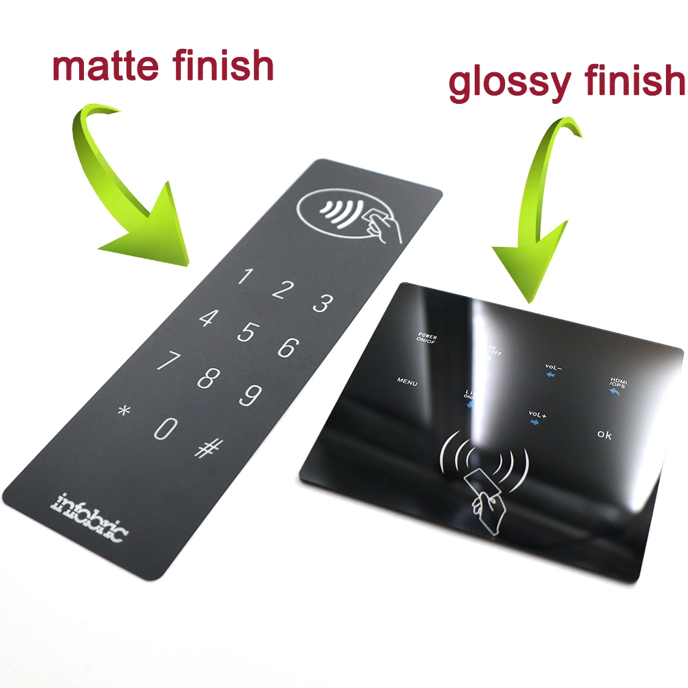 Industrial Textured Membrane Control Panel with 3m Adhesive