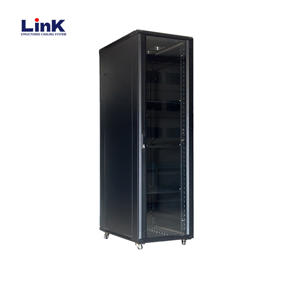 24u 27u 32u 42u 47u Industrial Electrical Control Box Metal Frame Server Rack Cabinet