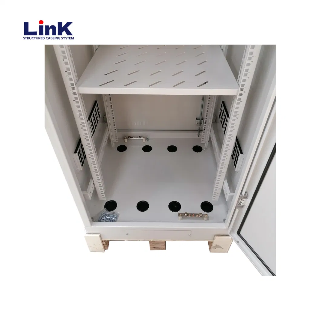 Factory Supply 30u-42u Waterproof Outdoor Rack Telecom Equipment Electrical Cabinet