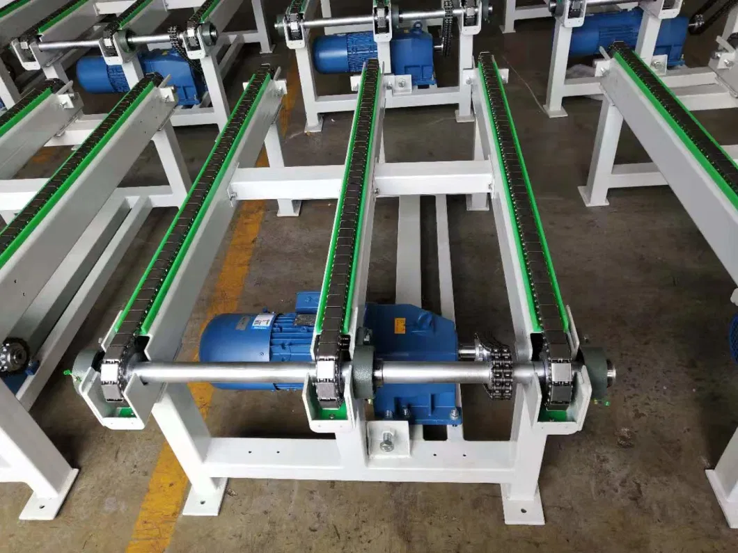 Power Heavy Duty Pallet Conveyor System Logistic Warehouse Packing Line