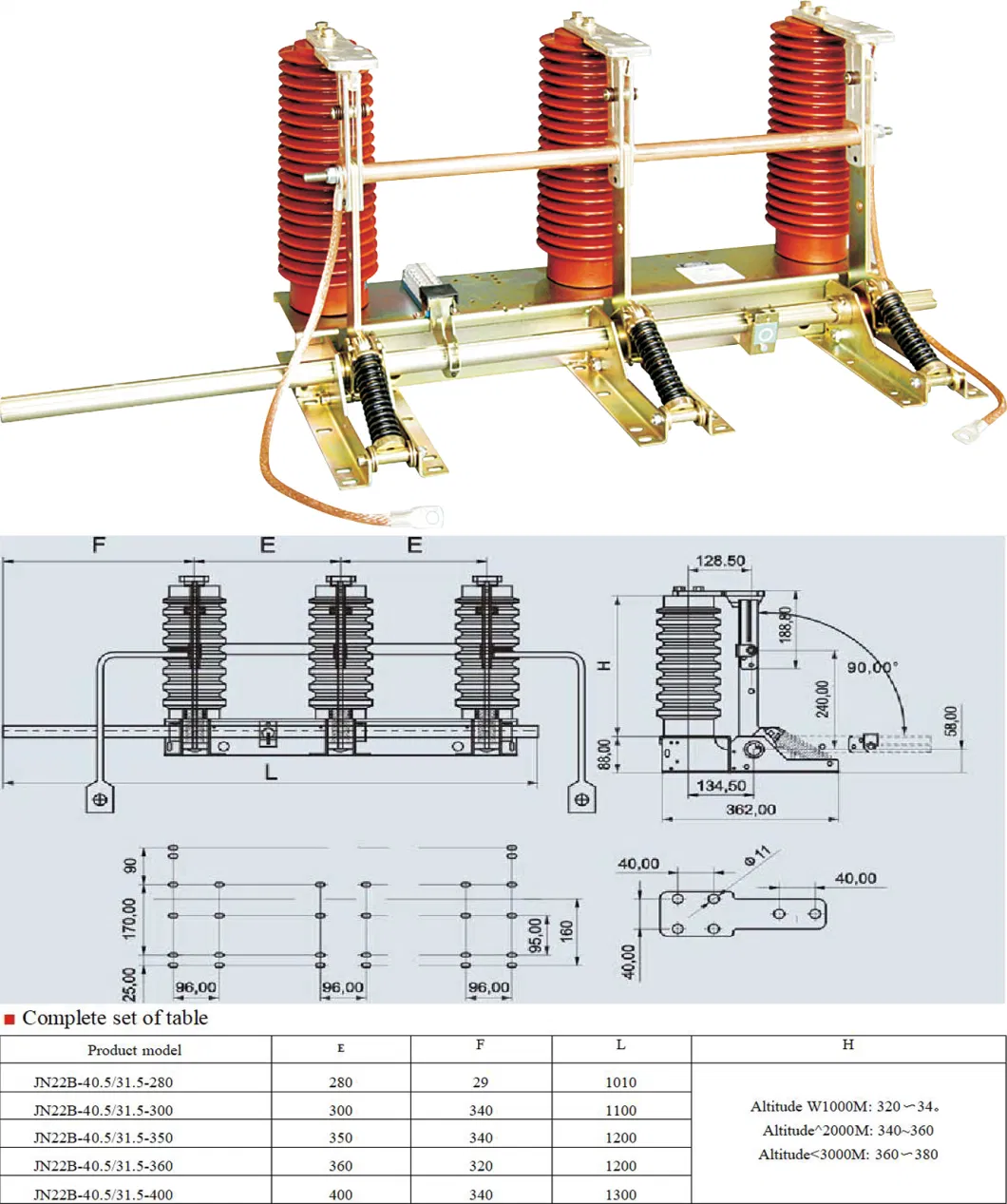 Earthing Switch Vacuum Circuit Breaker Electric Control Panel