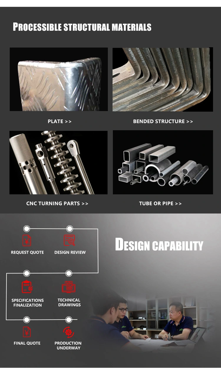 Custom Stainless Steel Sheet Metal Fabrication Deep Bending Stamping Enclosure