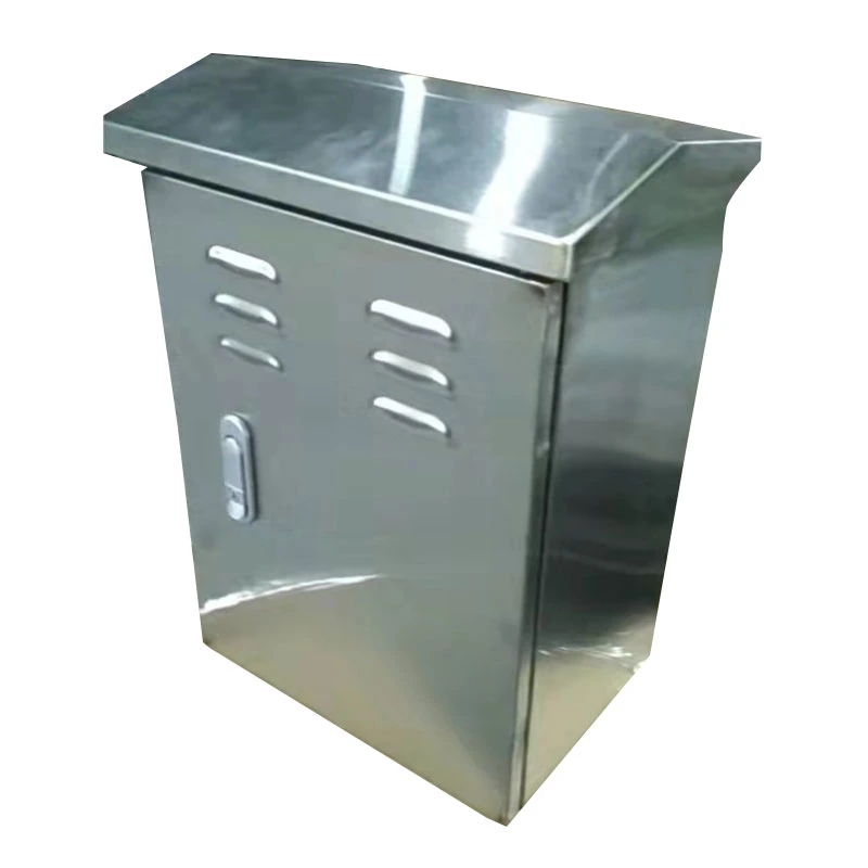 Stainless Steel Enclosure Control Panel Box Water Proof Outdoor Power Distribution Box