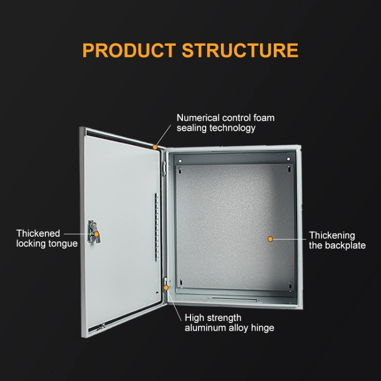 Lockable Cabinet Electrical Box Stainless Steel Enclosures for Electrical