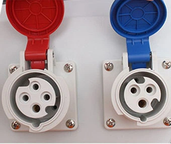 IP65 32A/16A 3p/2p European Wall Mounted Industrial Plug Socket Box IP67 Waterproof Panel Distribution Board