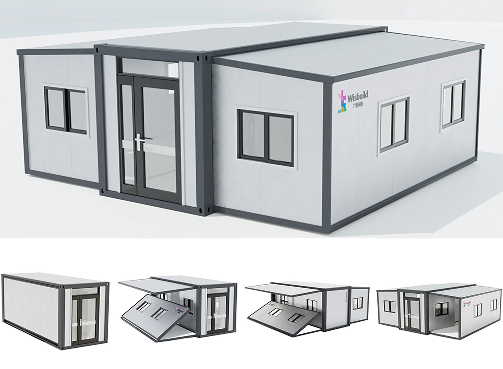 Fast Install Prefab Portable Movable Mobile Economic Expandable Modular Flat Pack Prefabricated Folding Container Houses