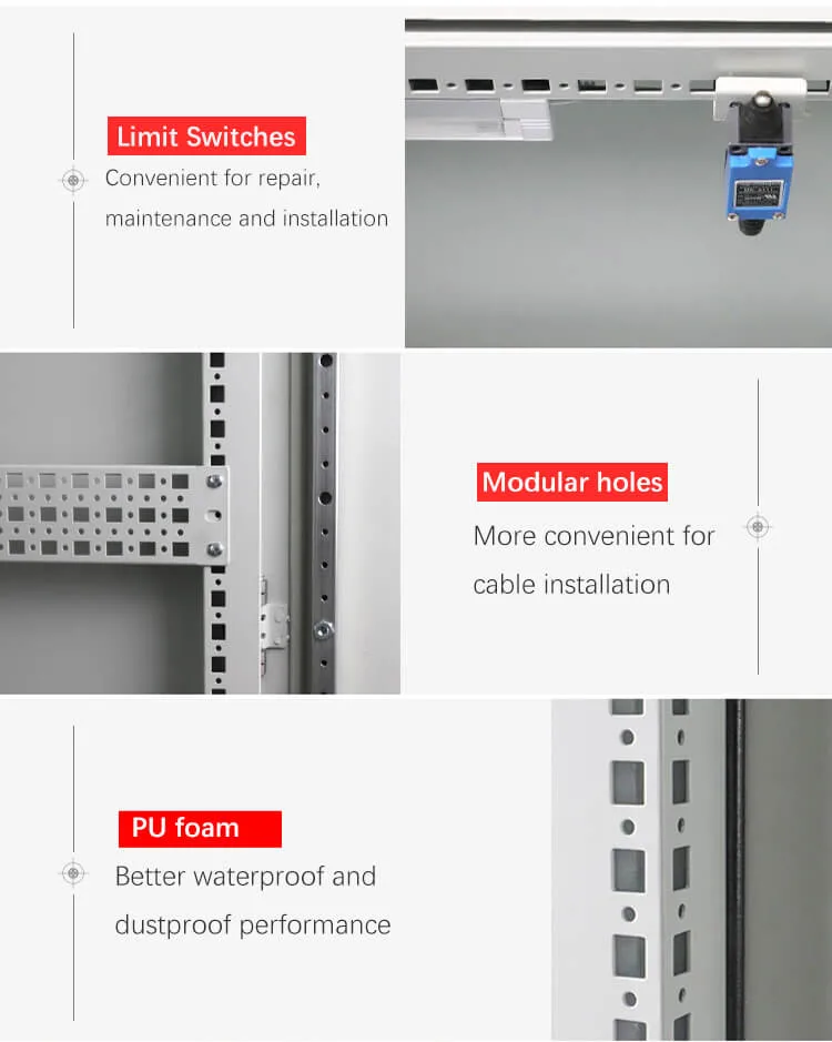 Es/Ts Distribution Cabinet 2m Outdoor Elektrische Meter Box Complete Three Phase Distribution Board