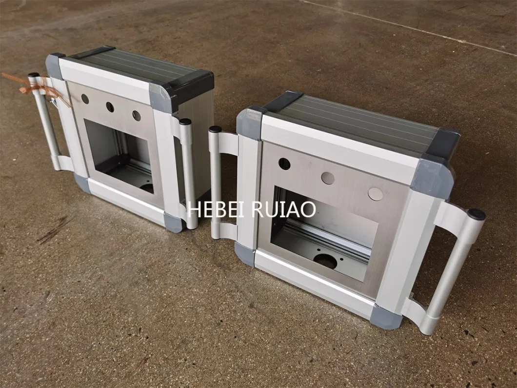 Machine Aluminum Enclosure Design Control Panel Suspension Arm System HMI Control Panel