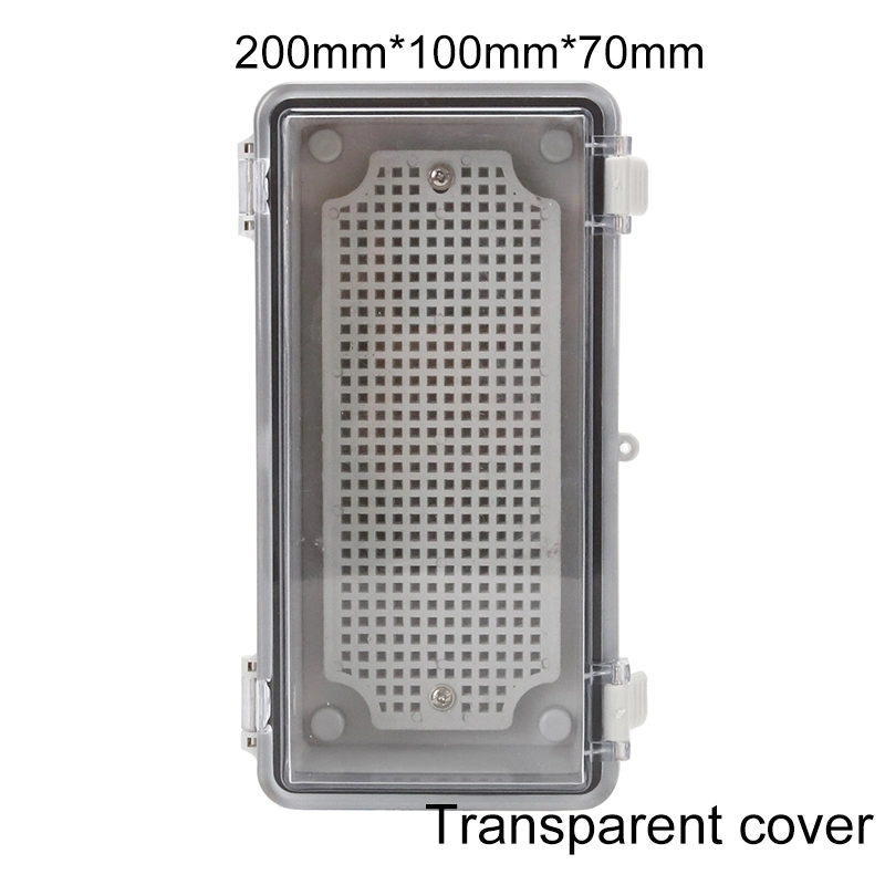 Outdoor Waterproof Distribution Box 290*190*140mm ABS Material Grey Enclosures for Electrical Equipment