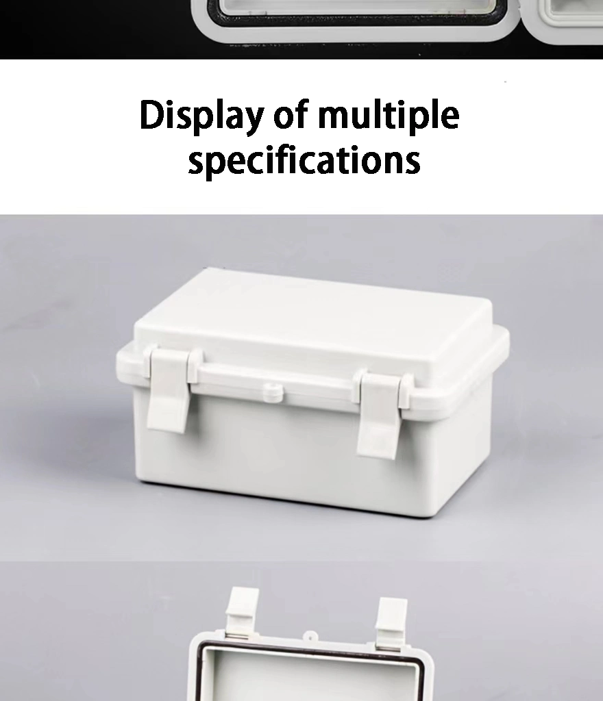 Transparent Electrical Connection Box Electrical Project Enclosure Wall-Mounted Installation for Junction Box for Distribution Box