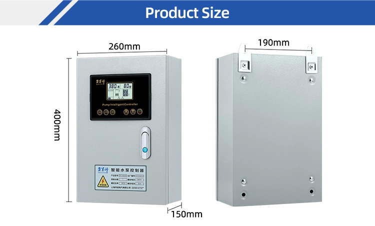 415VAC/7.5kw Steel Pump Control Panel for Water Pump Automation