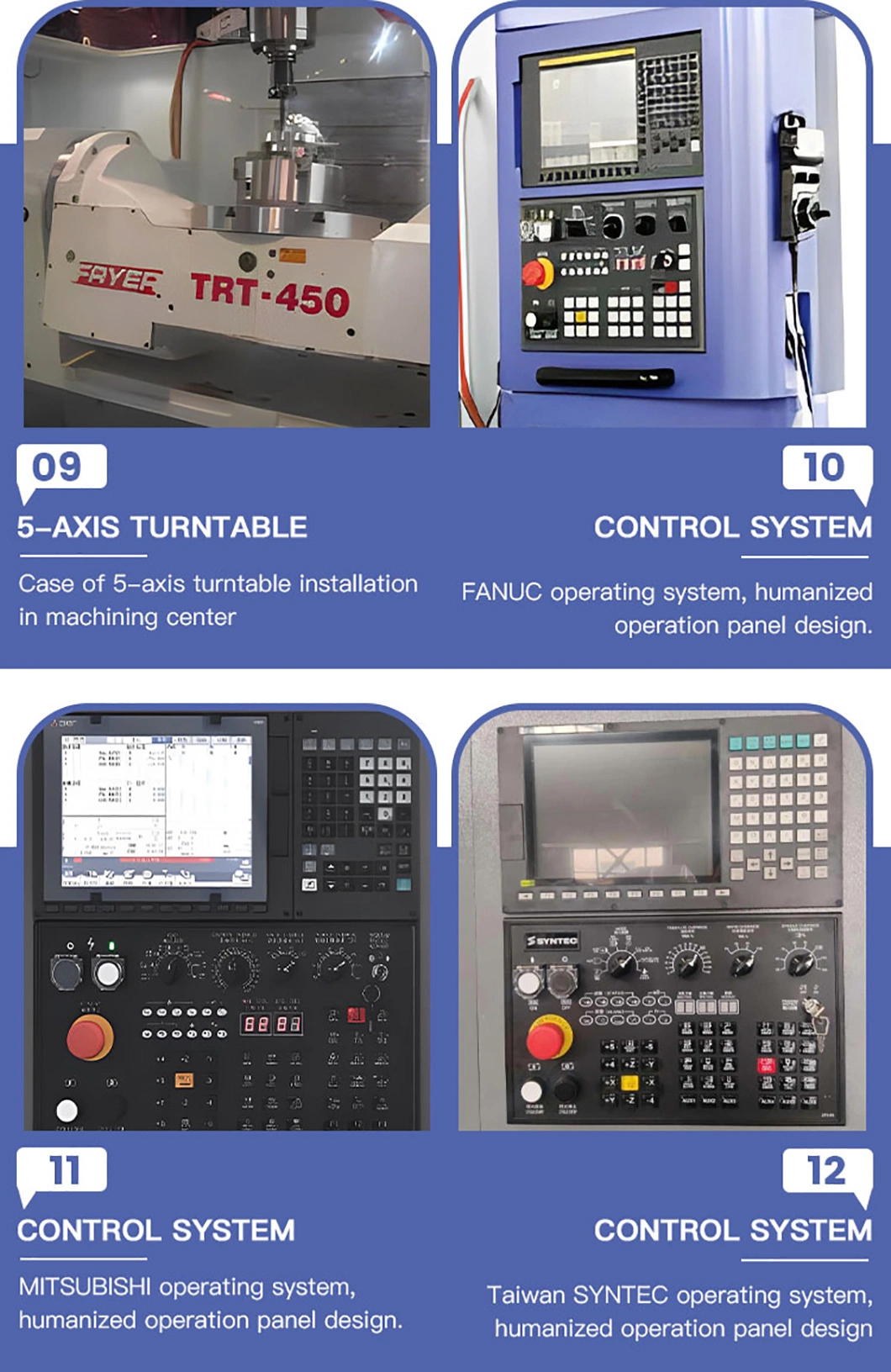 New CNC Automatic Milling Drilling 3 Axis Machine Center for Electrical Industry (NV1580)