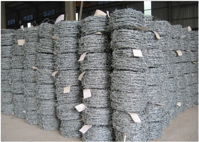 Galvanized Double Twist Barbed Wire /PVC Barbed Wire