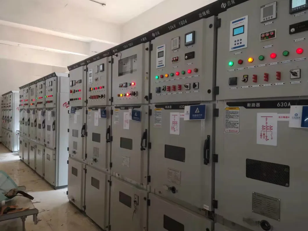 Medium Voltage Electrical Power Distribution Panel AC Metal Enclosed 11kv Switchgears Panel