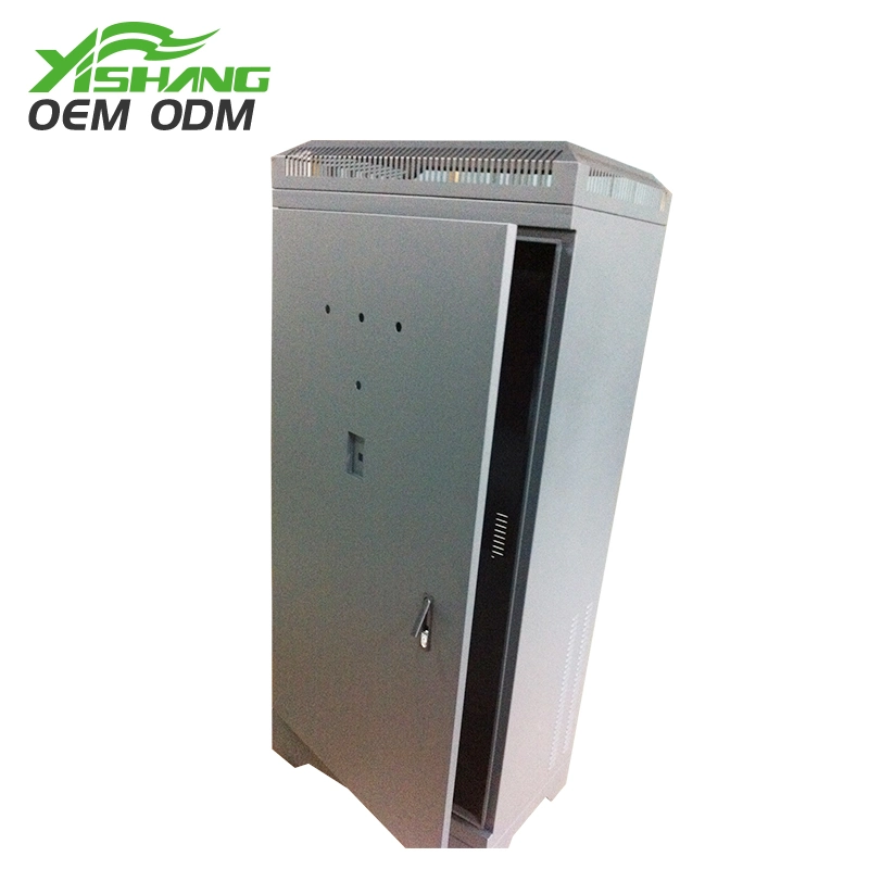 CNC Machining Sheet Metal Custom Black Network Storage Cabinet Distribution Box Electrical Enclosure
