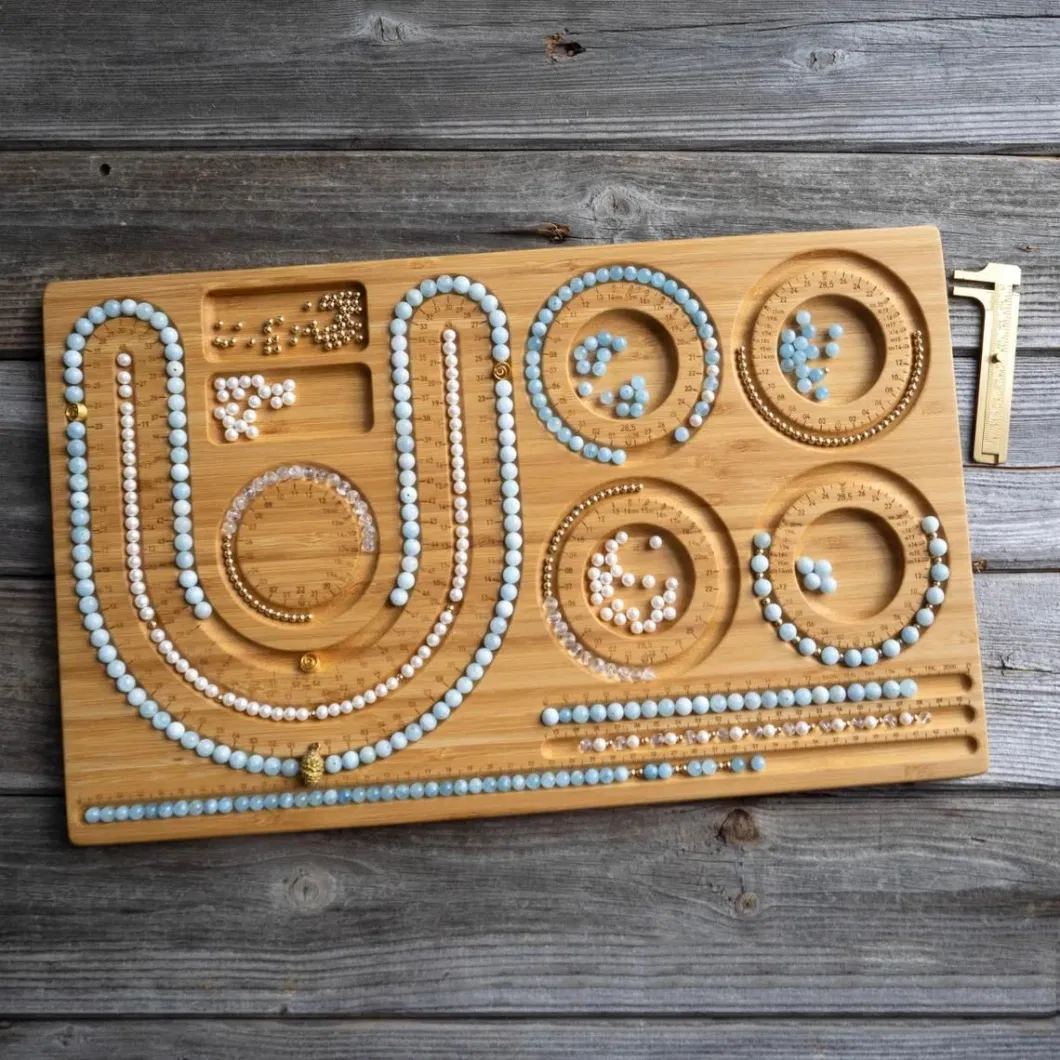 Bead Board Bracelet Beading Tray Necklace Design DIY Craft Jewelry Meter Panel