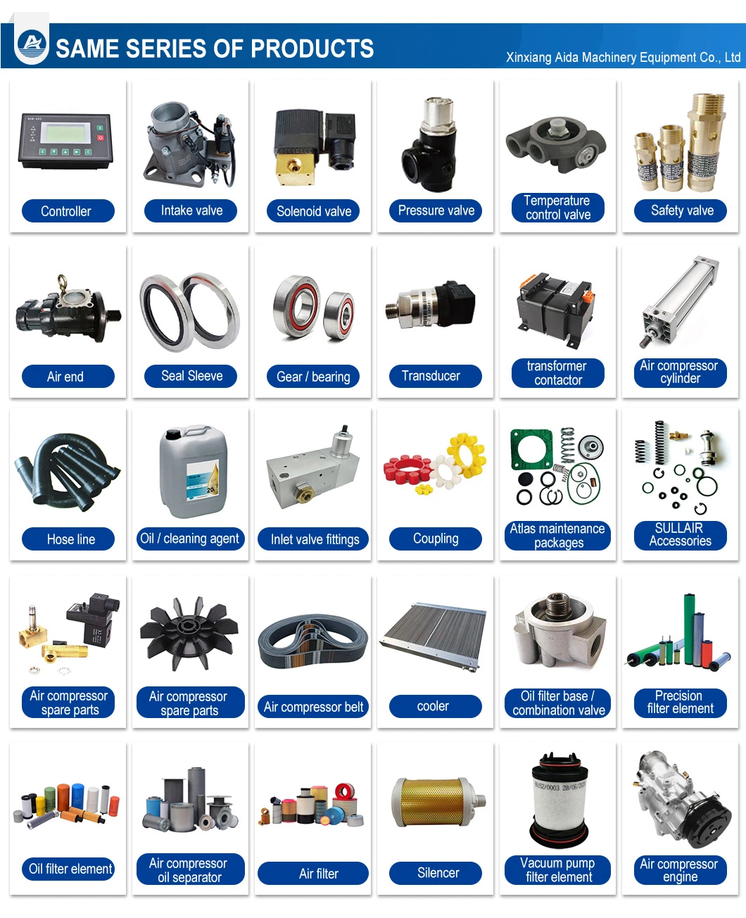 Air Compressor Parts Electrical PLC Controller Panel Board 88290008-976 88290008-977