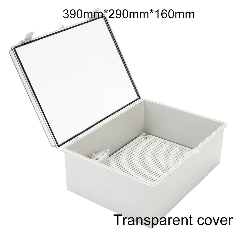 Outdoor Waterproof Distribution Box 290*190*140mm ABS Material Grey Enclosures for Electrical Equipment