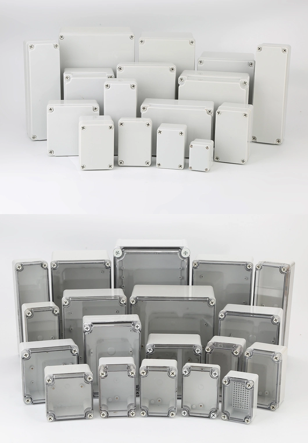 Outdoor Waterproof Case Enclosure Plastic Box Electronic Project Case Waterproof Junction Box for Electronics 130*80*85mm