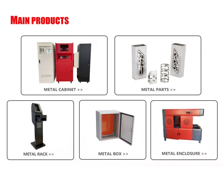 Custom Sheet Metal Fabrication Electrical Enclosure Junction Control Iron Box Metal Panel Electric Enclosure