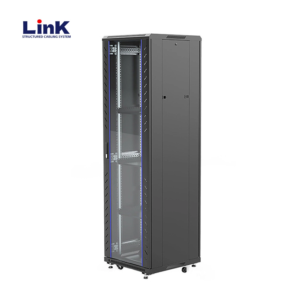 24u 27u 32u 42u 47u Industrial Electrical Control Box Metal Frame Server Rack Cabinet