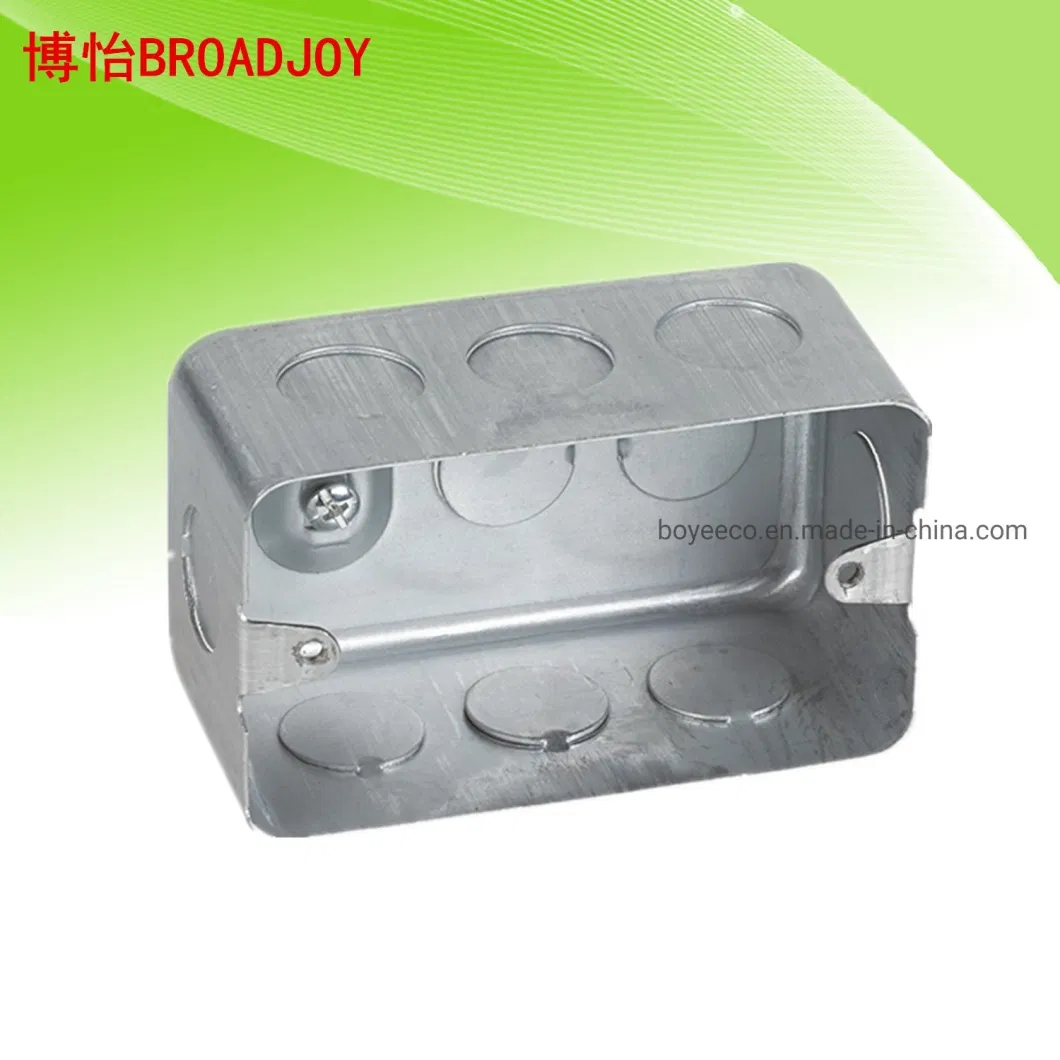 Galvanized Electrical Gang Box Junction Box Weatherproof Box for Metal Conduit