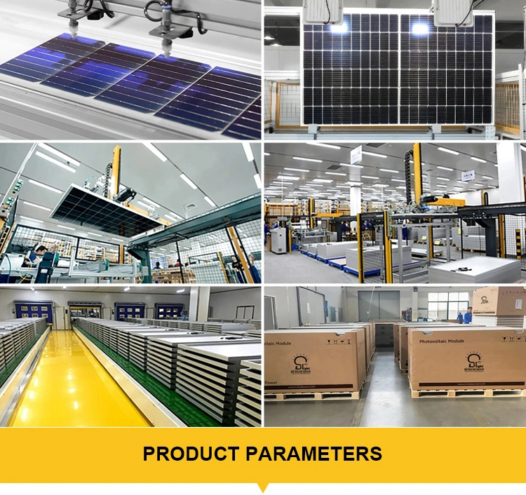 TUV ISO Certificated 20years Warranty Factory Direct Half Cell Cut Solar Module 250W 330W 450W 670W 500W 550W 600W 650W Mono Solar Panels