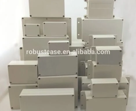 Size Optional ABS IP65 Rating Draw Latch Plastic Showerproof Injection Molding Enclosures