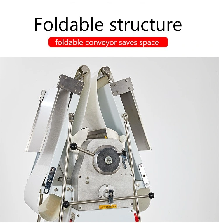 Commercial Automatic Dough Sheeter Pastry Sheeter Stand Type Industrial Roller Width 520mm Digital Control Panel