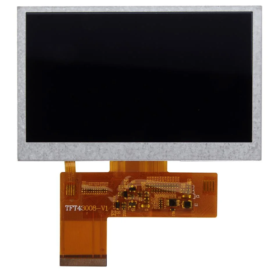 High Brightness 4.3 Inch 480*272 TFT Capacitive and Resistive Touch Panels for Industrial Control