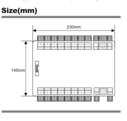 Elevator Control Panel with The Communication Way of RS485 Design for Elevator PLC