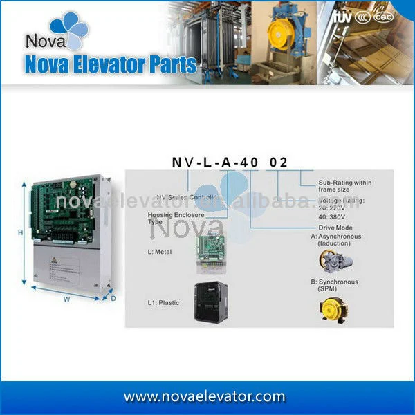 Telescoping Lift Indoor Type Nova Standard Export Package Elevator Parts Control Cabinet